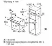 Piekarnik elektryczny parowy Bosch Serie 4 HRG532BB3 Termoobieg AirFry Czarny