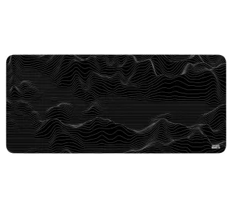 Podkładka Humans+Robots 13C Pulsating Isobars 90 x 40cm Czarny
