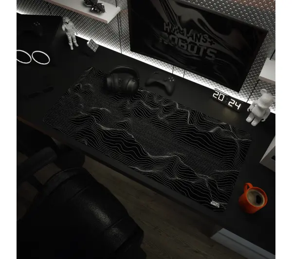 Humans+Robots 13C Pulsating Isobars 90 x 40cm Czarny