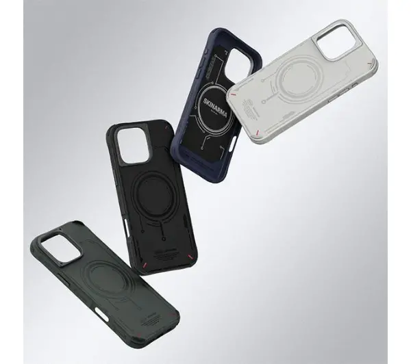 Skinarma Mecha Magnetic Charging do iPhone 16 Pro Max Granatowy
