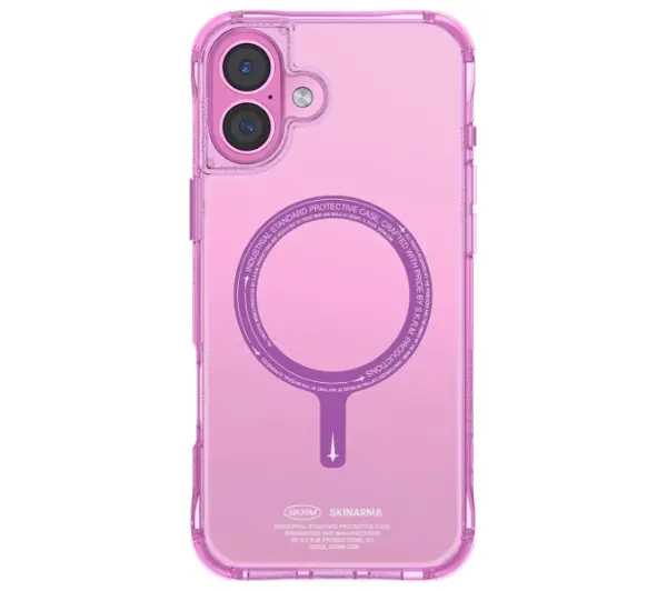 Skinarma Saido Magnetic Charging do iPhone 16 Różowy