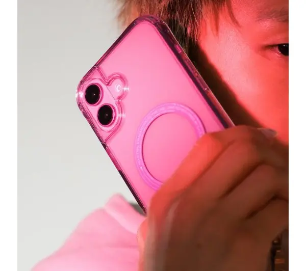 Skinarma Saido Magnetic Charging do iPhone 16 Różowy