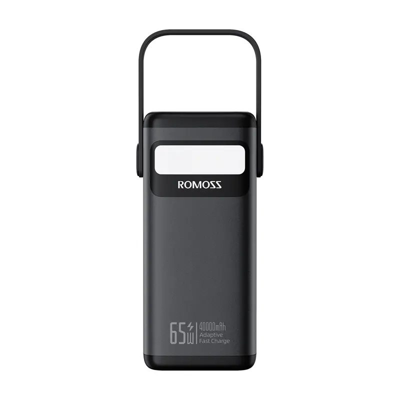 фото Зовнішній акумулятор (павербанк) Romoss PMT40 40000mAh 65W Black (PMT40-182)