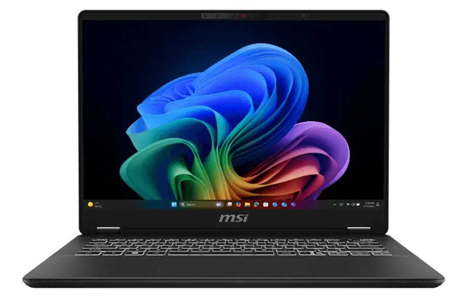 Laptop ultrabook MSI Prestige 14 AI+ Evo C2VMG-009PL OLED 14" 120Hz Ultra 7 258V 32GB RAM 1TB Dysk SSD Win11 Szary Funkcje AI