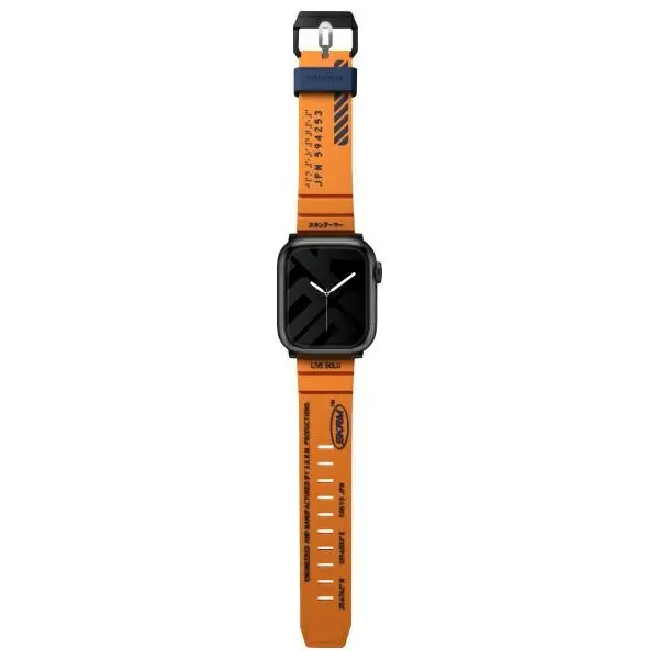 Pasek Skinarma Shokku Apple Watch 45/44/42mm Pomarańczowy