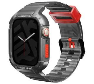 Skinarma Saido 2in1 do Apple Watch 45/44mm Ciemnoszary