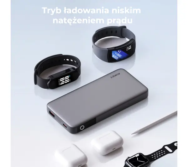 Aukey PB-Y41 10000mAh 30W Szary