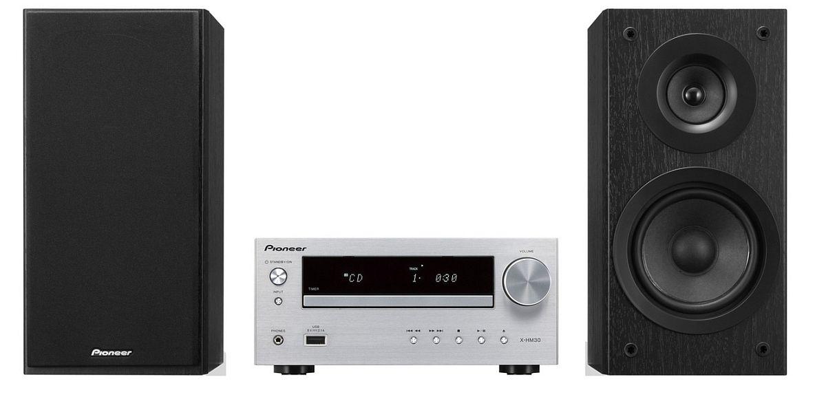 Wieża Pioneer X-HM30V-S (srebrny)