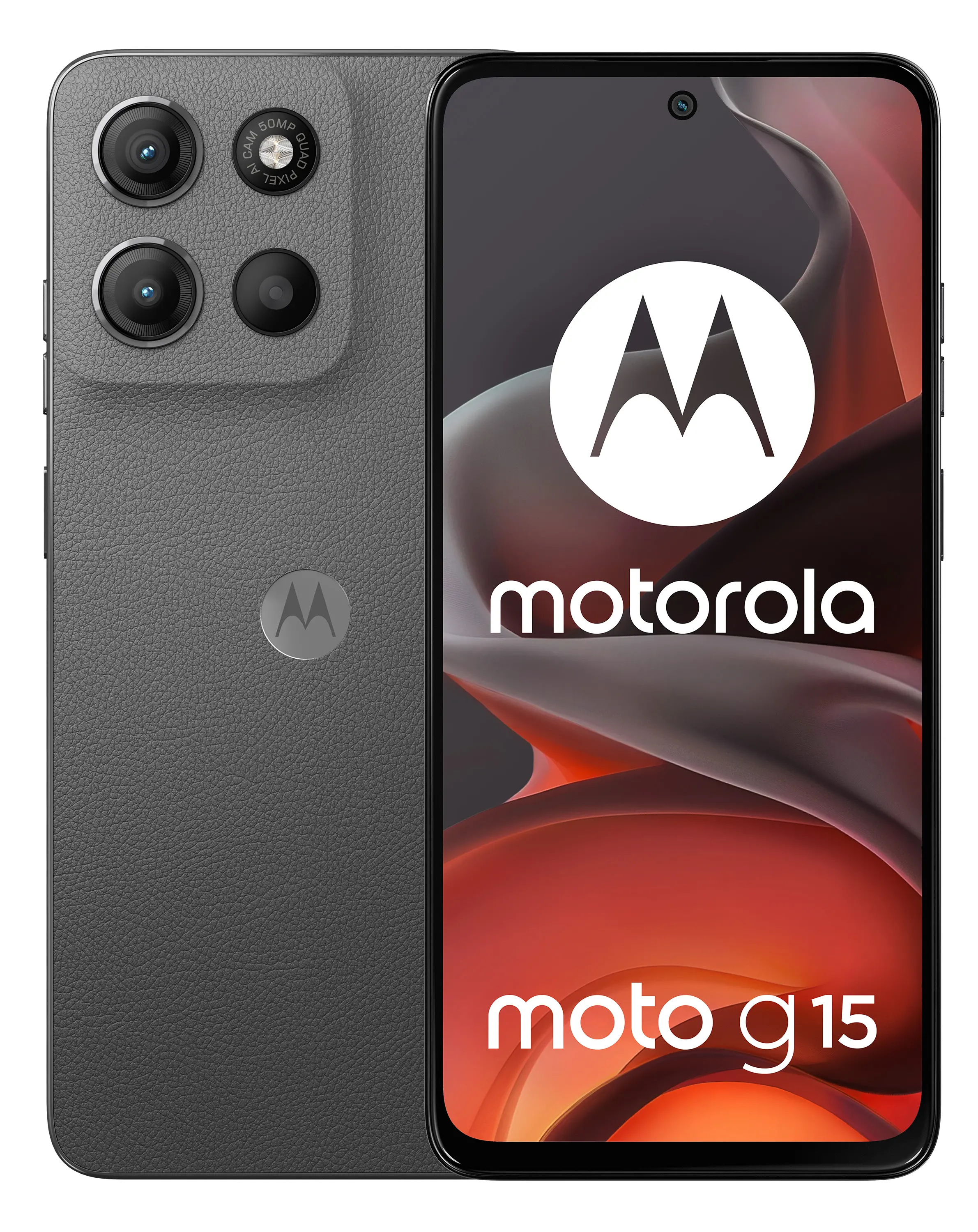 Smartfon Motorola moto G15 8/128GB 6,72" 50Mpix Grafitowy