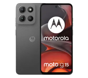 Smartfon Motorola moto G15 8/128GB 6,72" 50Mpix Grafitowy