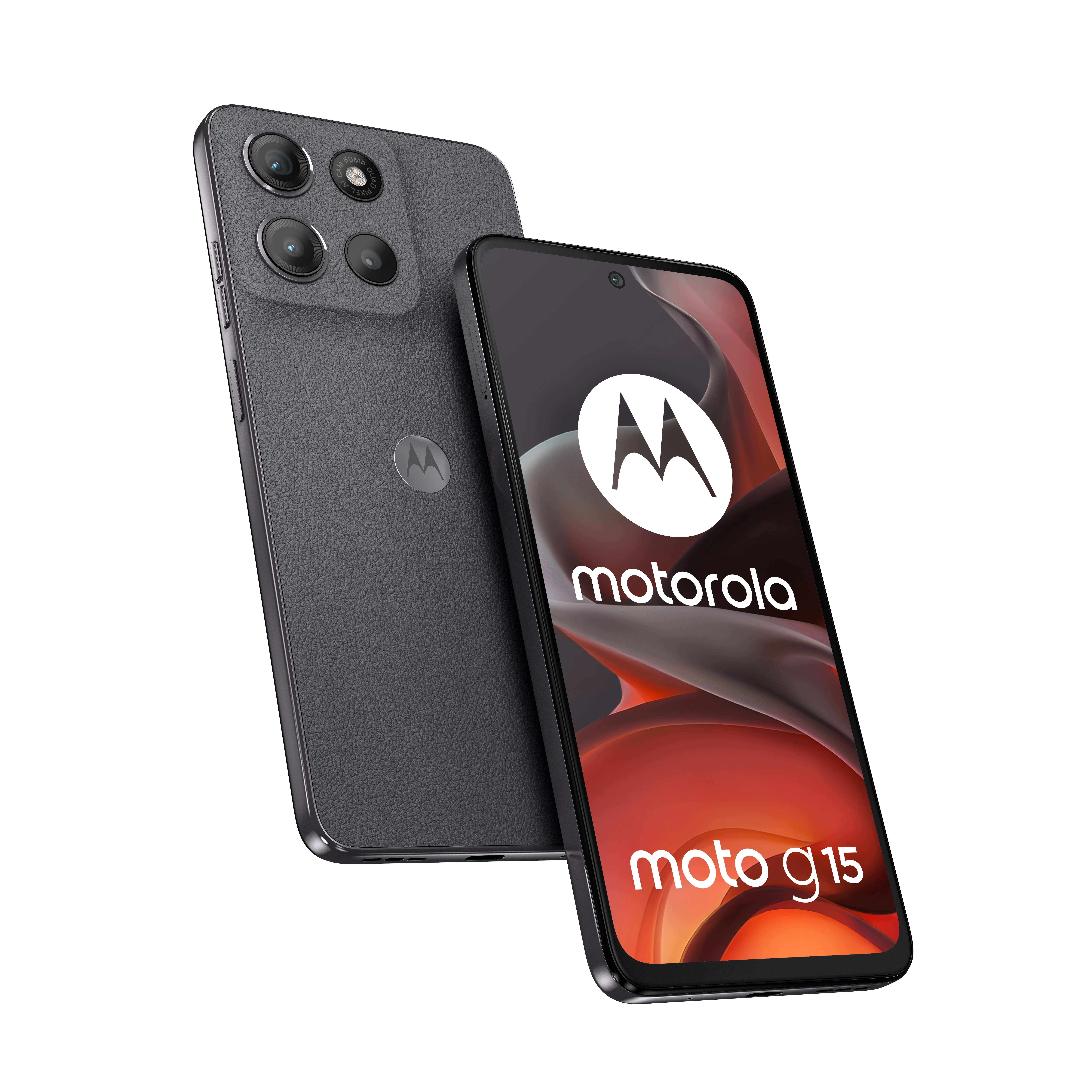 Smartfon Motorola moto G15 8/128GB 6,72" 50Mpix Grafitowy