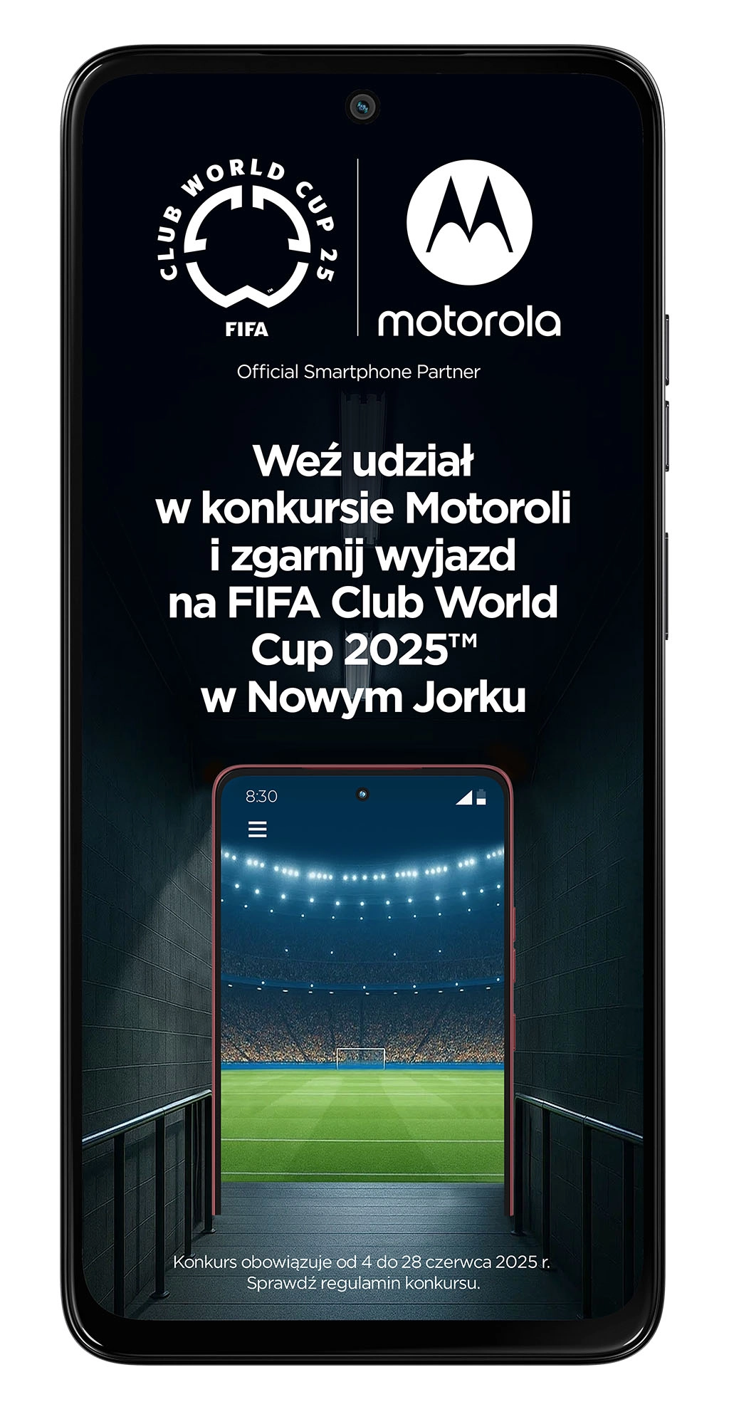Smartfon Motorola moto G15 8/128GB 6,72" 50Mpix Grafitowy