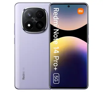 Xiaomi Redmi Note 14 Pro+ 5G 12/512GB Funkcje AI 6,67" 120Hz 200Mpix Fioletowy