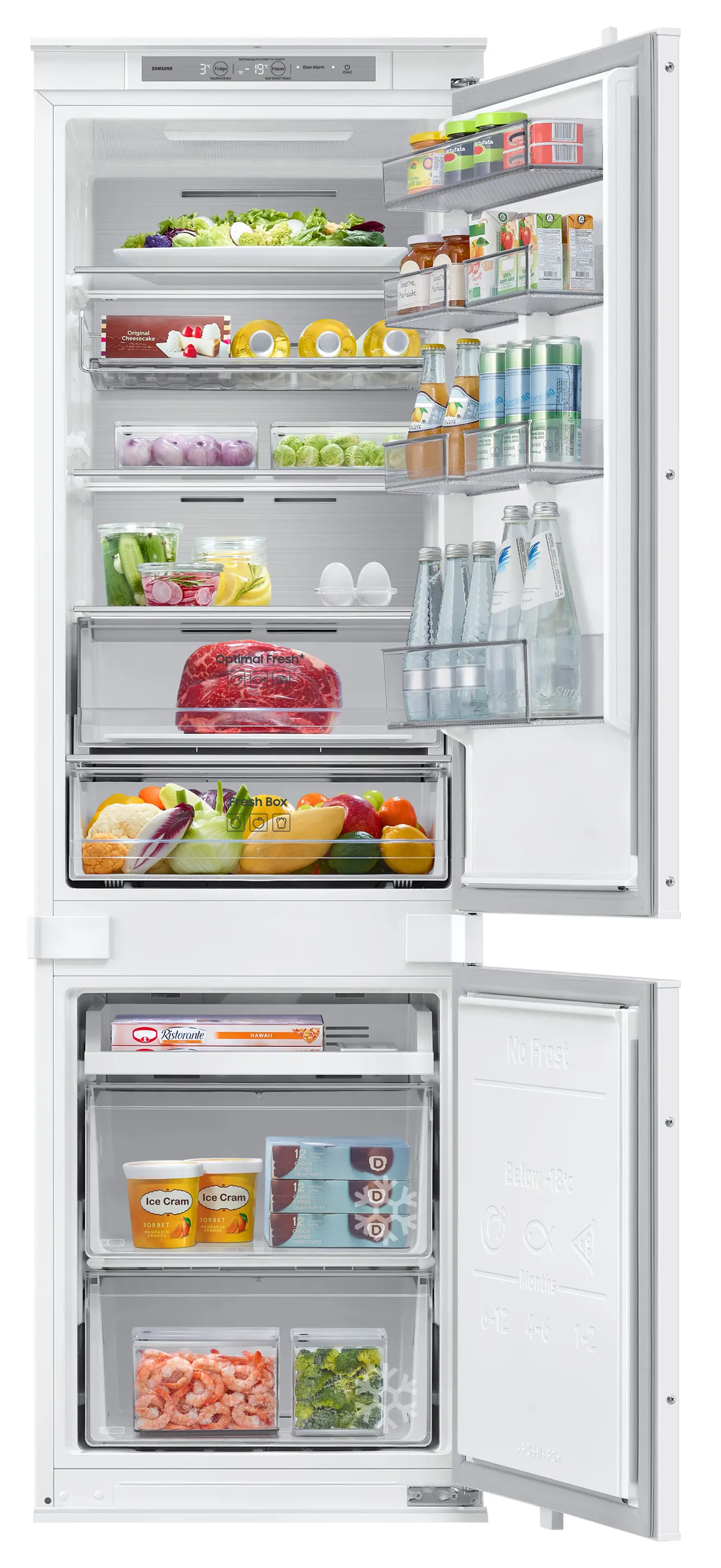 Lodówka Samsung BRB80F26ADS0EO Pełny No Frost 177,5cm Komora świeżości Zdalne sterowanie