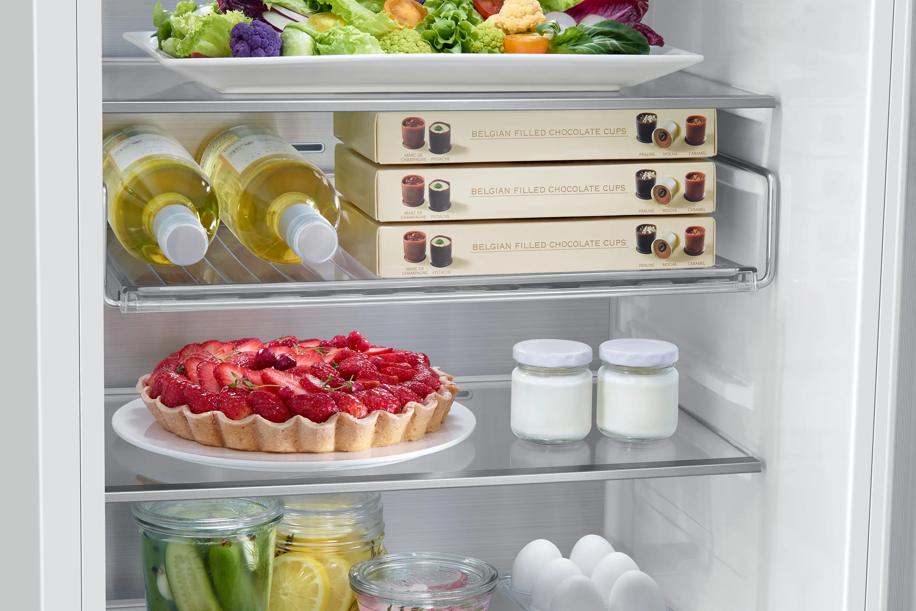 фото Холодильник з морозильною камерою Samsung BRB80F26ADS0EO