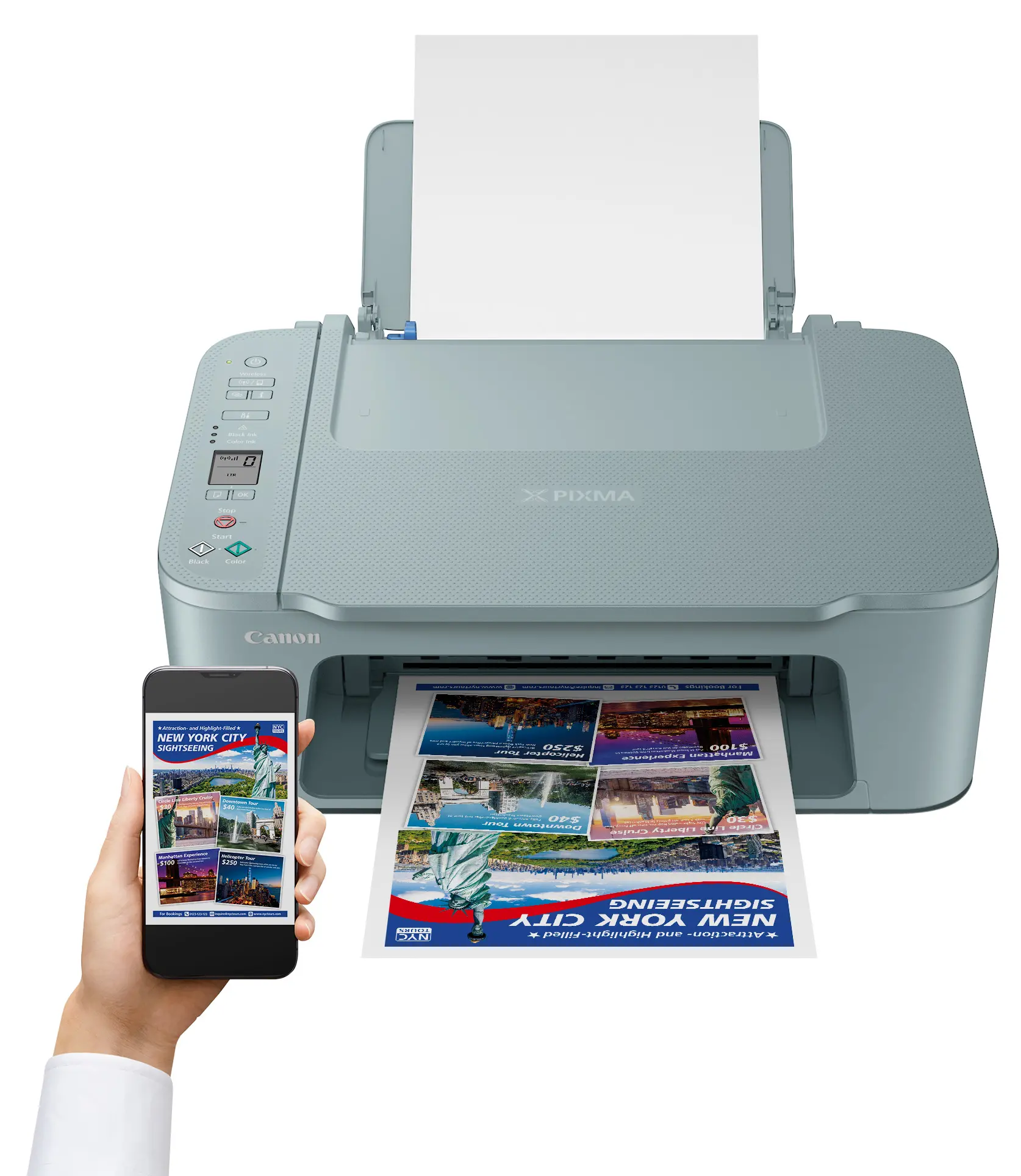 Urządzenie wielofunkcyjne Canon PIXMA TS3752I BL Wi-Fi Szary