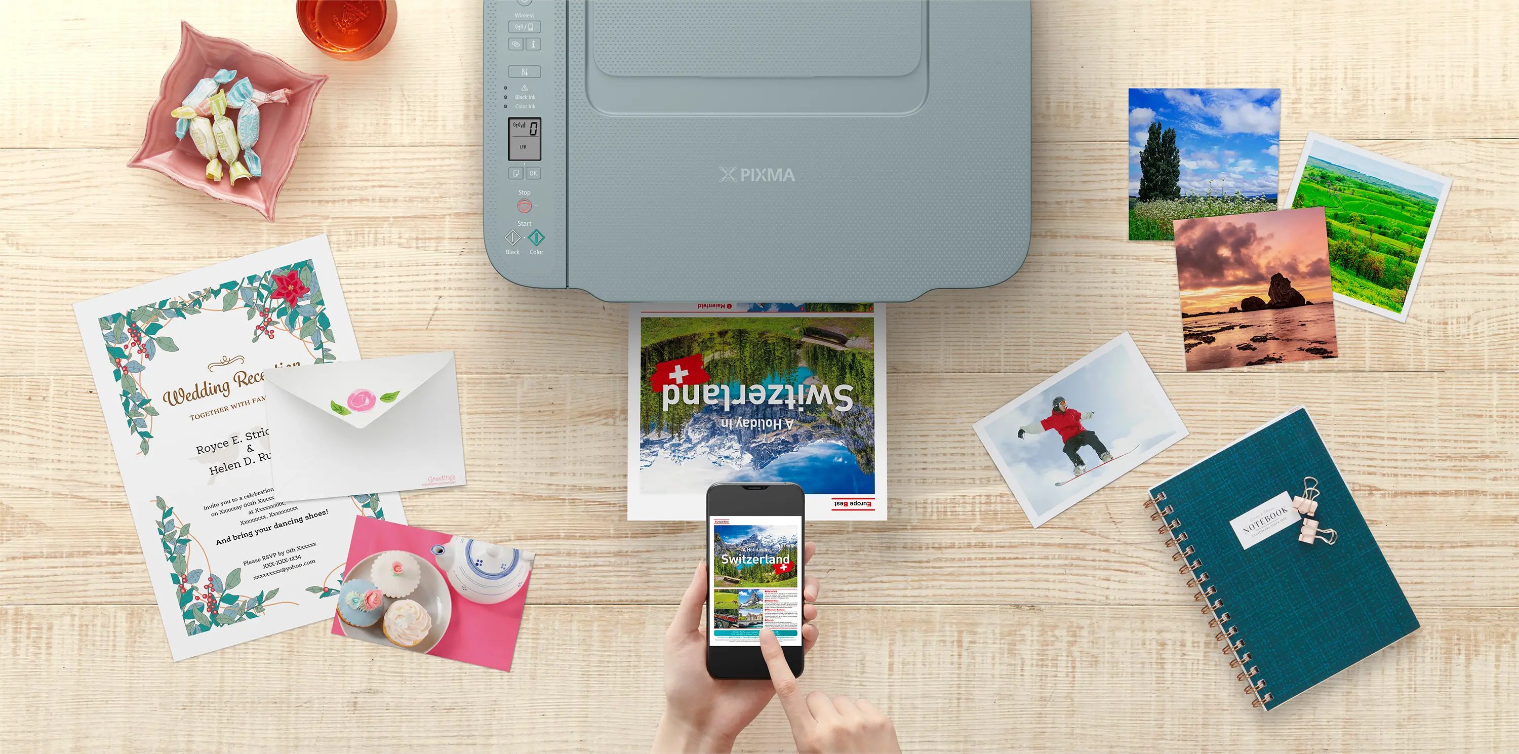 Urządzenie wielofunkcyjne Canon PIXMA TS3752I BL Wi-Fi Szary