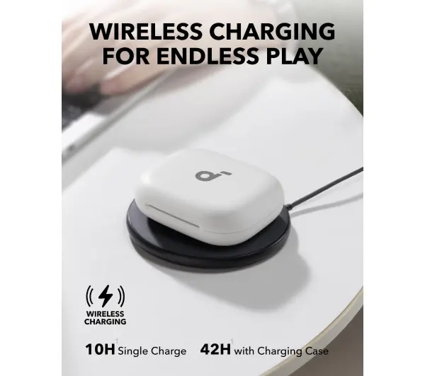 Soundcore Aerofit 2 Przewodnictwo powietrzne Bluetooth 5.4 Funkcje AI Biały - Kup na Raty - RRSO 0%