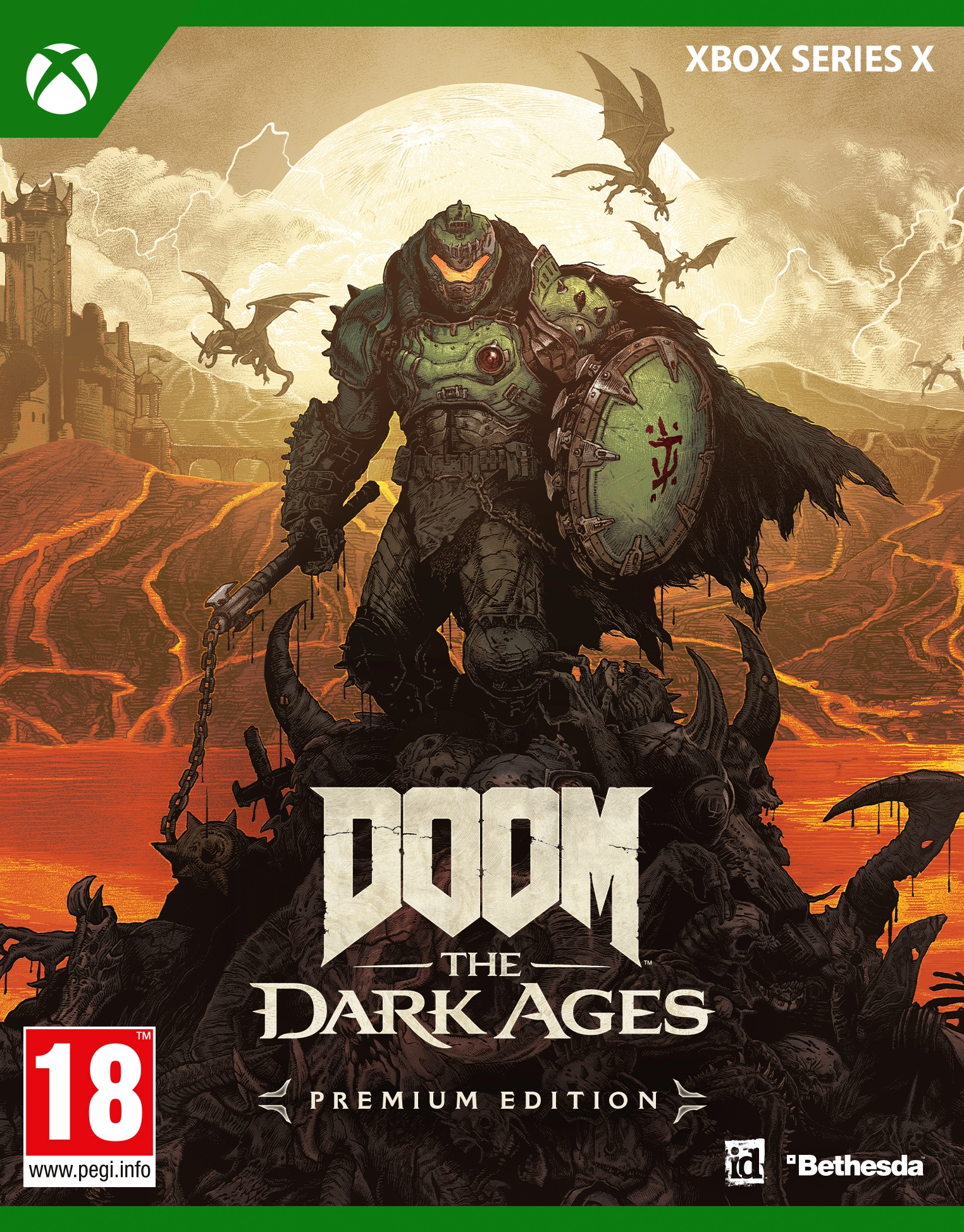 DOOM The Dark Ages Edycja Premium Gra na Xbox Series X