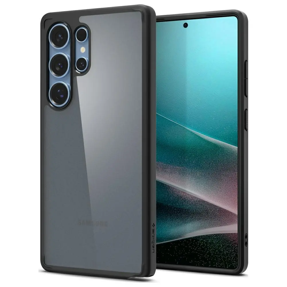 Etui Spigen Ultra Hybrid do Galaxy S25 Ultra Czarny