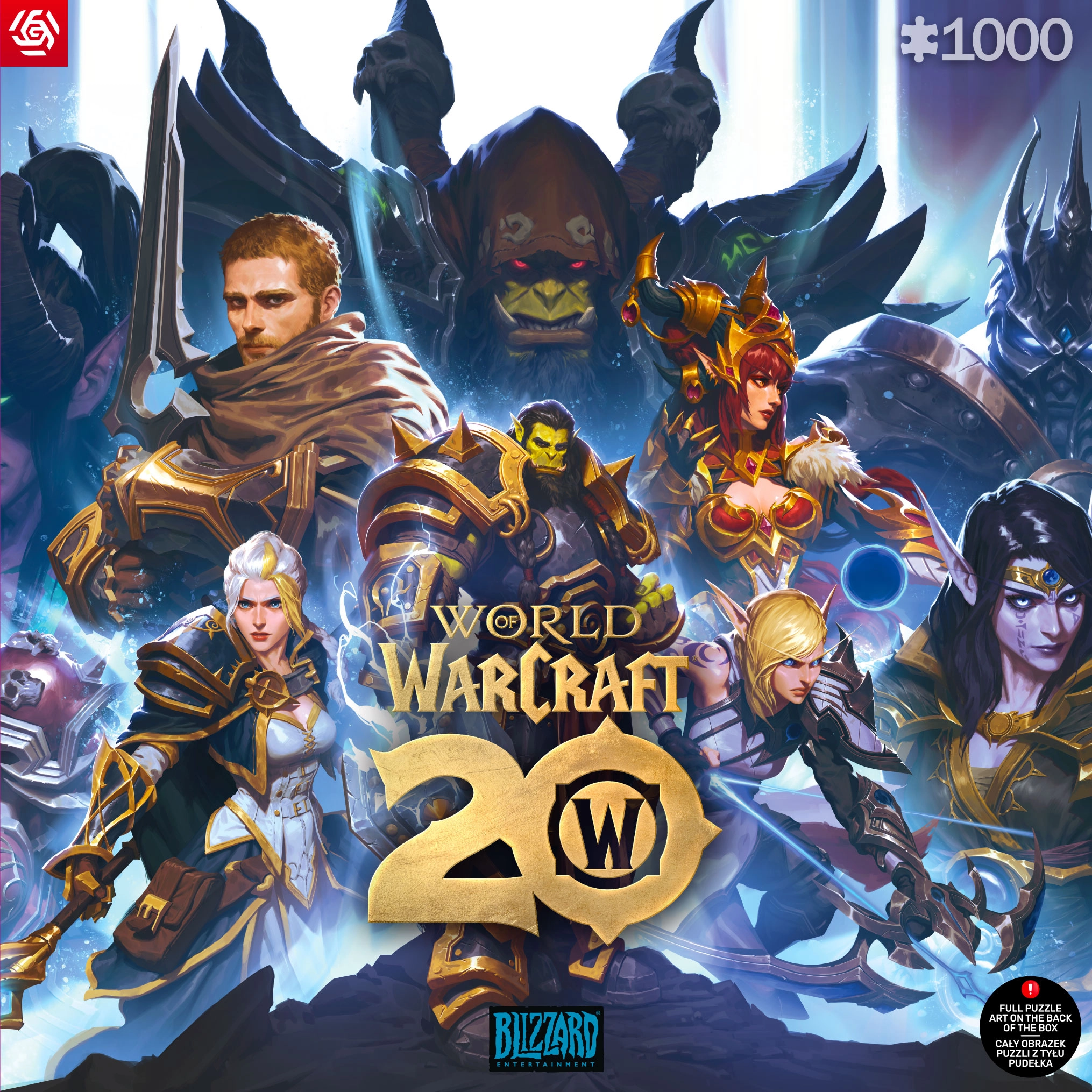 Puzzle Good Loot World of Warcraft 20th Anniversary Gaming Puzzle 1000 elementów