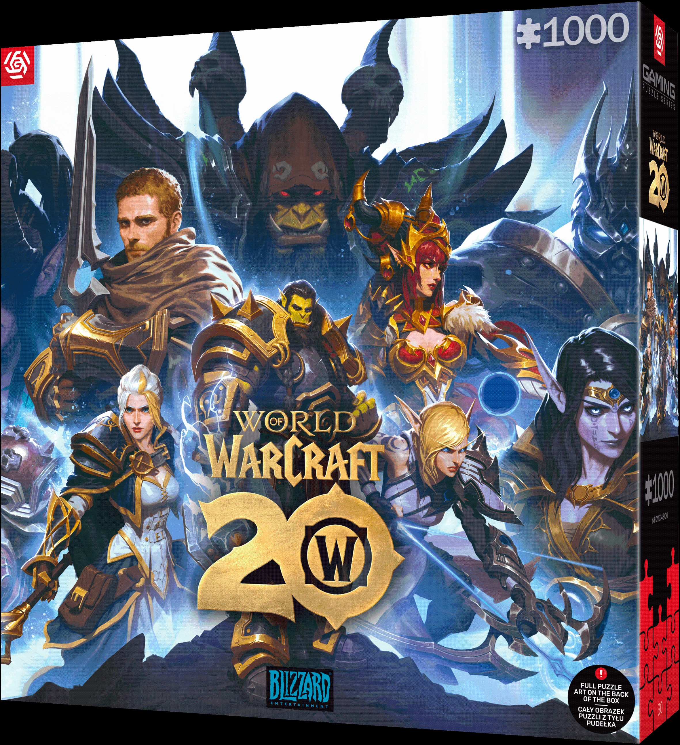Puzzle Good Loot World of Warcraft 20th Anniversary Gaming Puzzle 1000 elementów