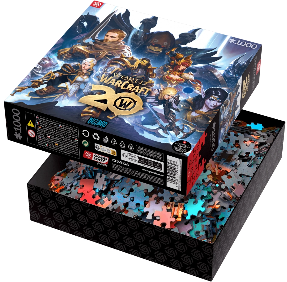 Puzzle Good Loot World of Warcraft 20th Anniversary Gaming Puzzle 1000 elementów