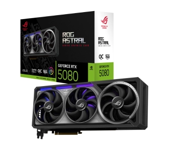 Karta graficzna ASUS ROG Astral GeForce RTX 5080 OC Edition 16GB GDDR7 256bit DLSS 4