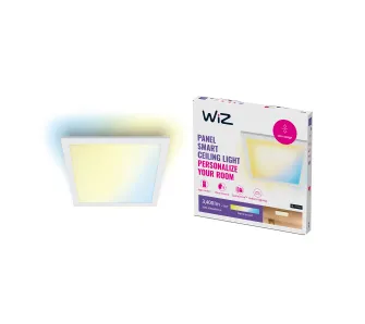 Lampa sufitowa WiZ Kwadratowa 36W Biały