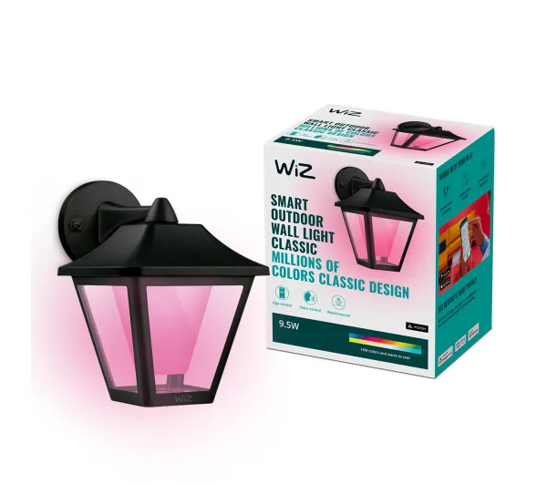 Inteligentne oświetlenie - WiZ 9,5W Czarny