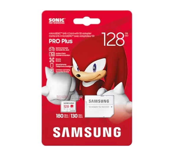 Samsung PRO Plus microSD 128GB 180/130 A2 V30