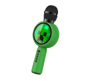 OTL Technologies Minecraft Creeper PopSing LED Light Up Wireless Karaoke 5W Zielony - ⚡ BESTSELLERY ⚡