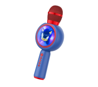 OTL Technologies Sonic the Hedgehog PopSing LED Light Up Wireless Karaoke 5W Ciemnoniebieski - ⚡ EURO HIT CENOWY! ⚡