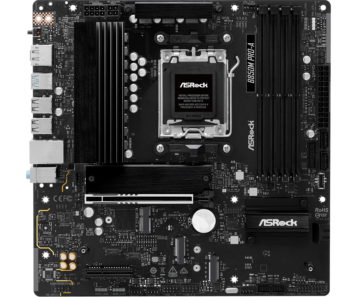 фото Материнська плата ASRock B850M Pro-A