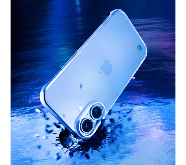 3mk Just20g Clear Case do iPhone 16 Przezroczysty