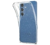 Etui Spigen Liquid Crystal Glitter do Galaxy S25 Plus Przezroczysty