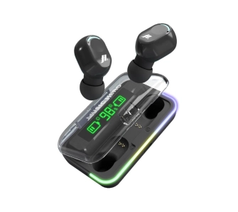 Słuchawki bezprzewodowe Music Hero TWS KOMBO Dokanałowe Bluetooth 5.3 Czarny