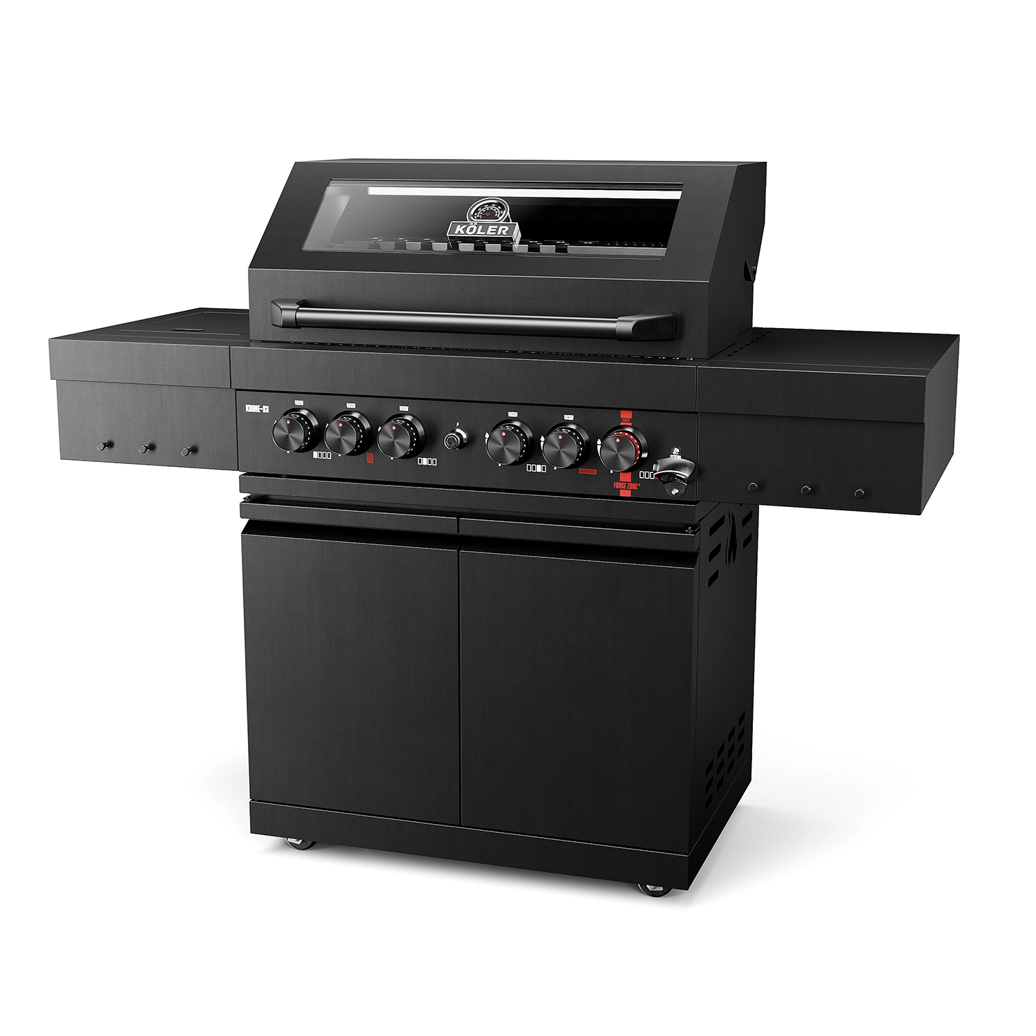 фото Газового гриля Koler Krone S3 Black