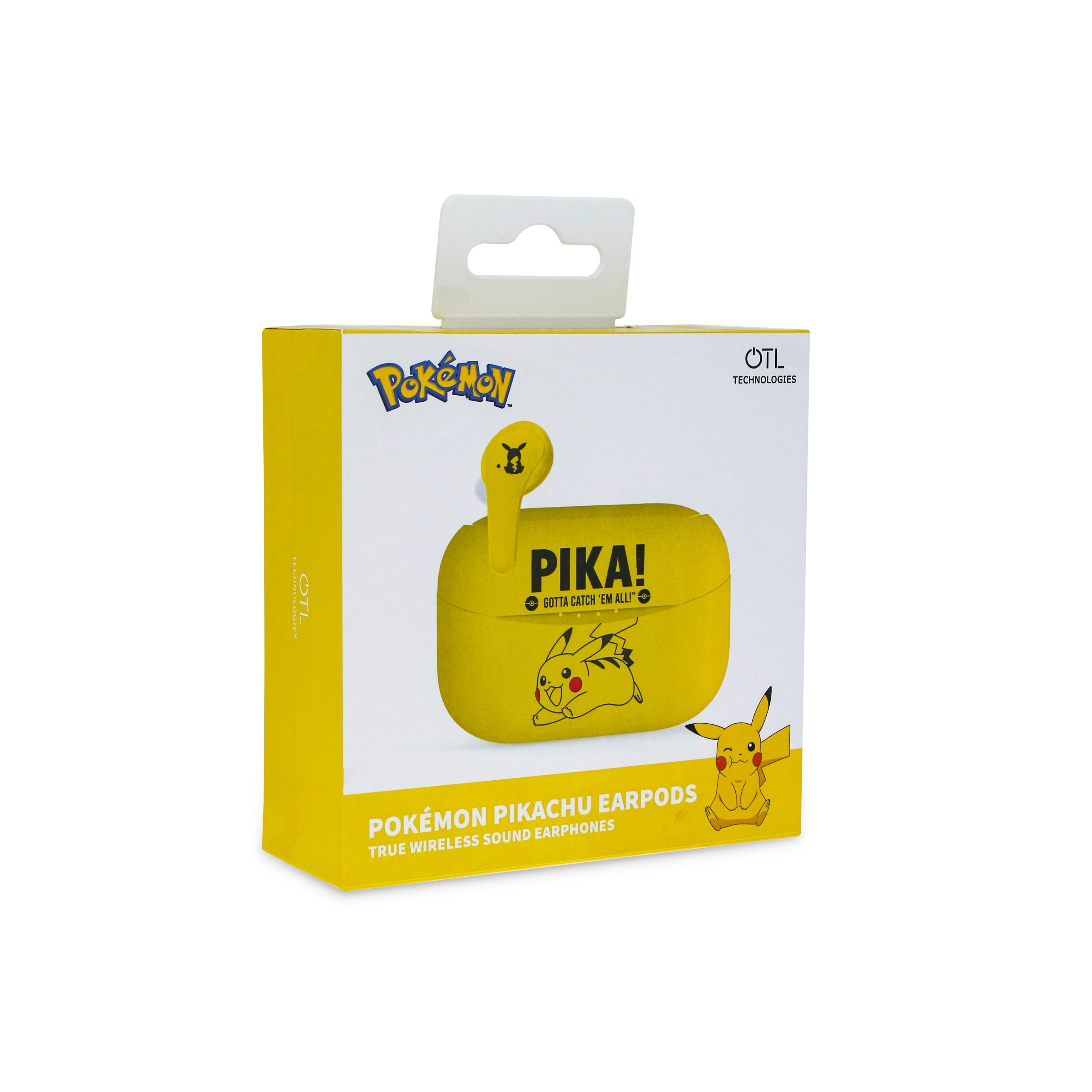 Słuchawki bezprzewodowe OTL Technologies Pokémon Pikachu TWS Earphones Dla Dzieci Dokanałowe Bluetooth 5.3 Żółty