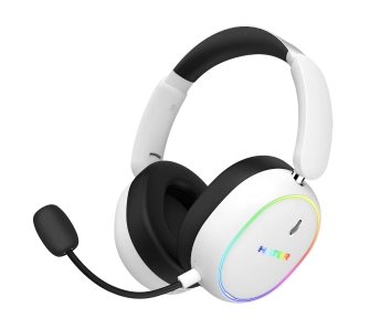 Słuchawki bezprzewodowe z mikrofonem Hator Phoenix 2 Wireless ESH41 ANC Nauszne Biały