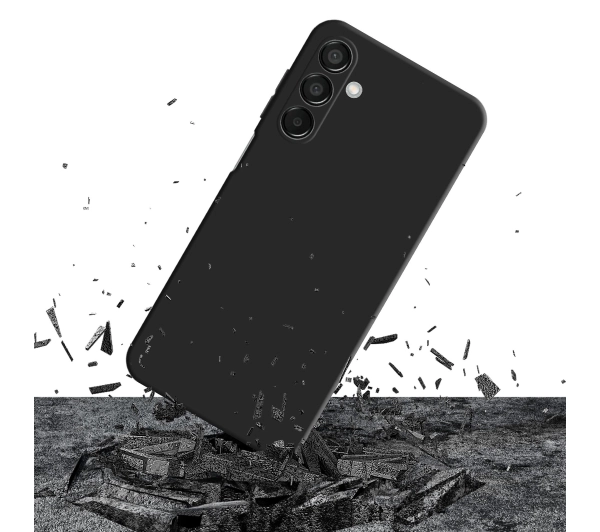 3mk Matt Case Pro do Galaxy M15 5G Czarny