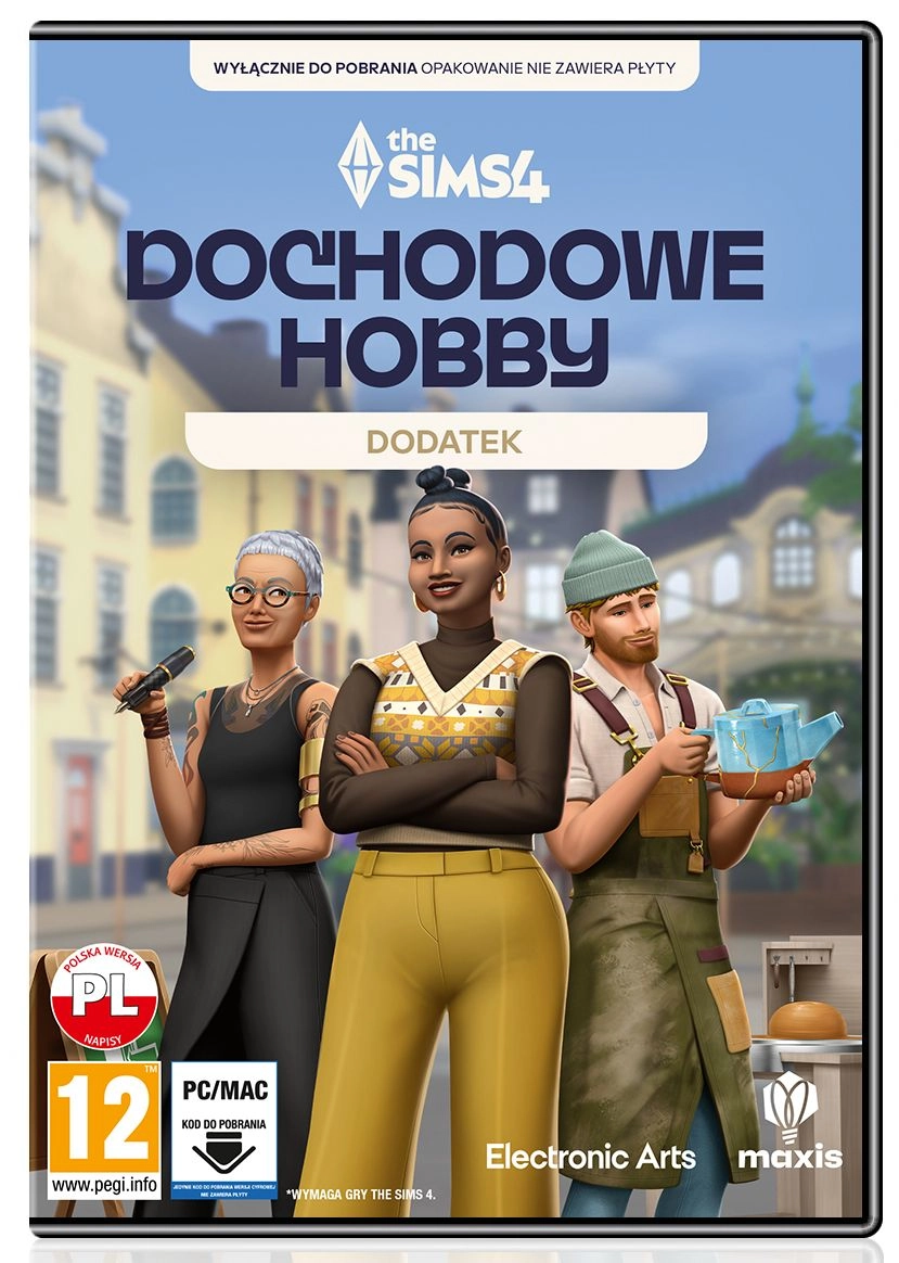 The Sims 4: Dochodowe Hobby Dodatek do gry na PC