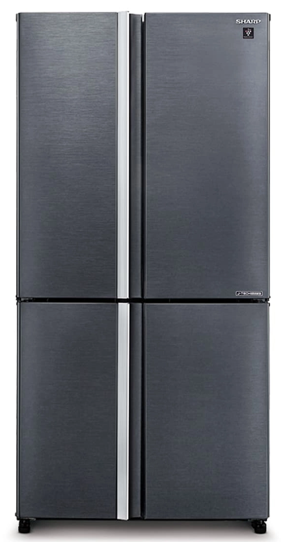 Lodówka Sharp SJ-MP780D-SL Pełny No Frost 183cm Szuflada z kontrolą wilgotności Dark Inox