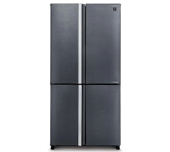 Lodówka Sharp SJ-MP780D-SL Pełny No Frost 183cm Szuflada z kontrolą wilgotności Dark Inox