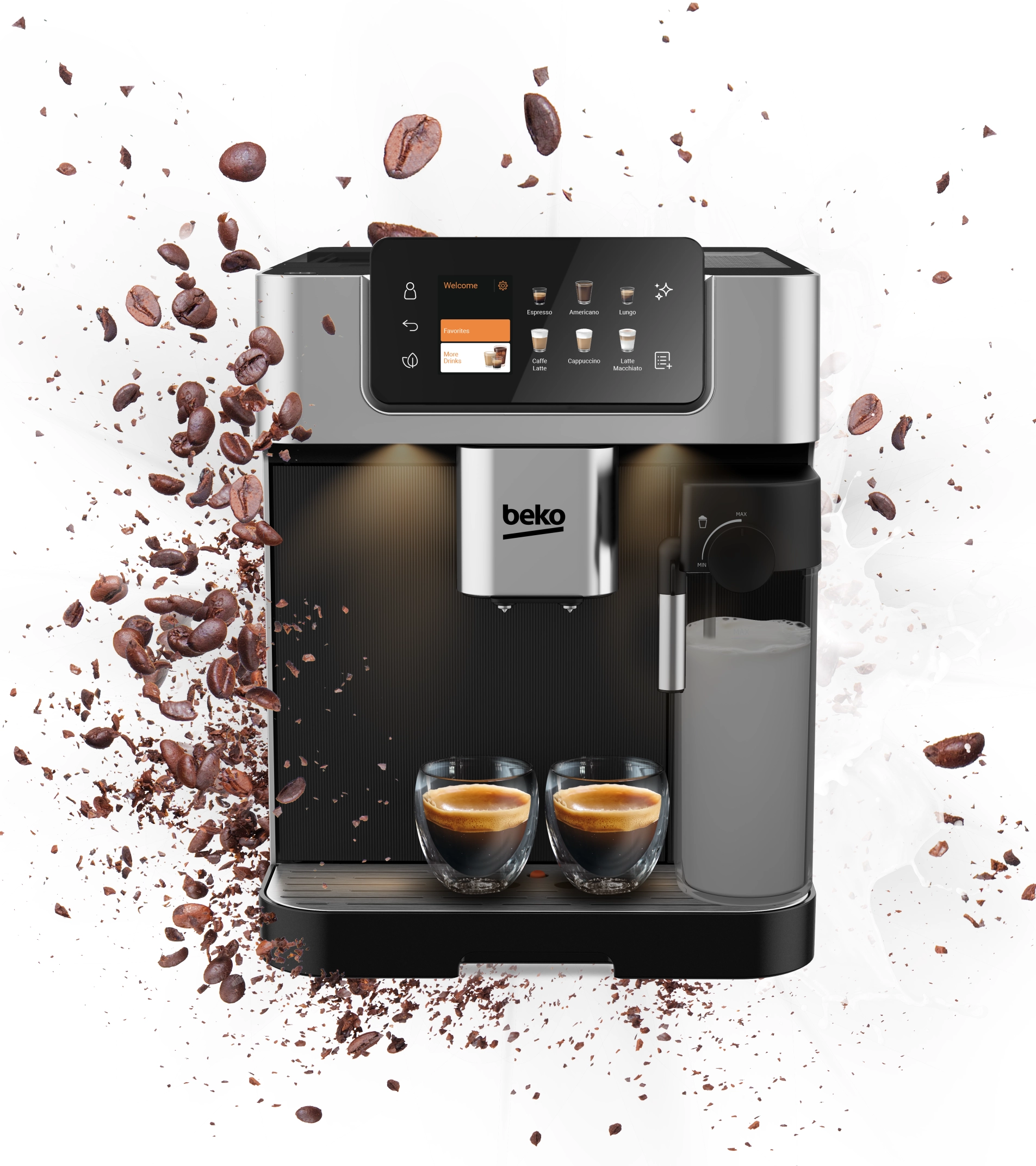 фото Кавомашина автоматична Beko CaffeExperto CEG7348X