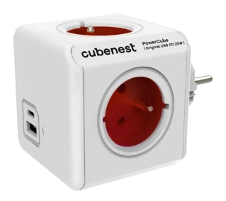 Cubenest PowerCube Original PC220 USB PD 20W Czerwony