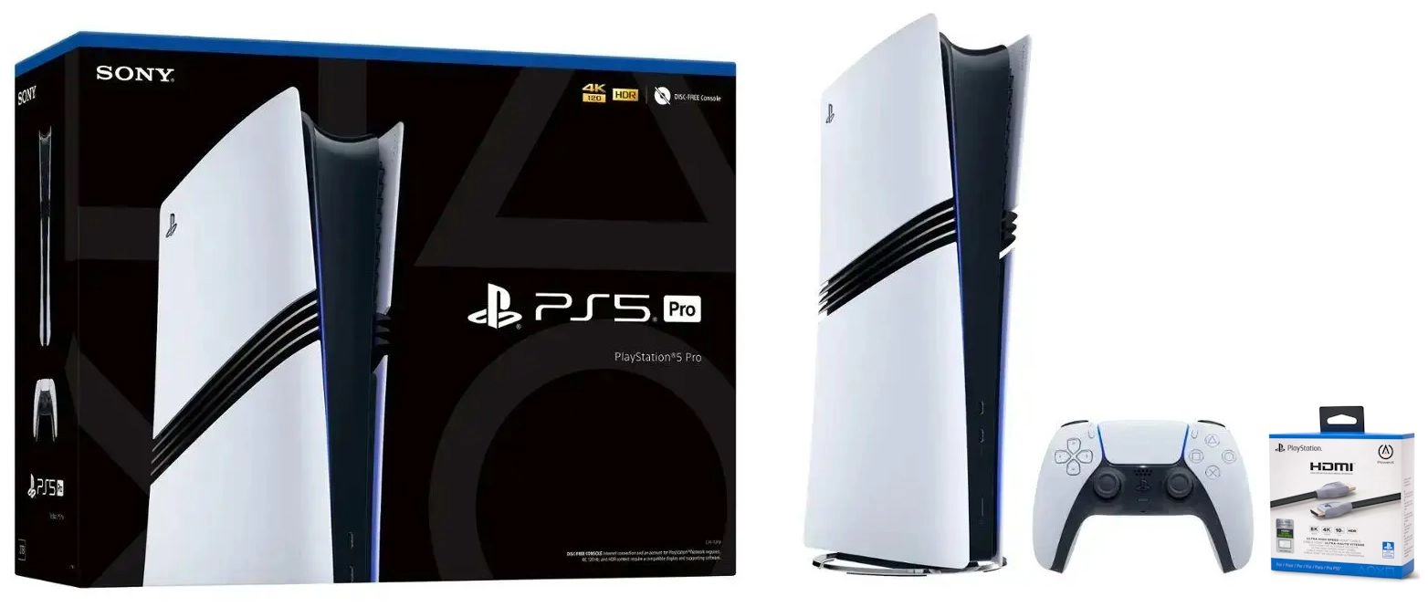 Konsola Sony PlayStation 5 Pro (PS5) 2TB + kabel HDMI 4K PowerA 3m