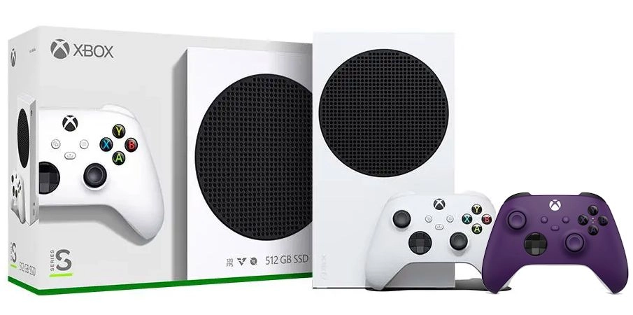 Konsola Xbox Series S 512GB + Dodatkowy Pad Astral Purple
