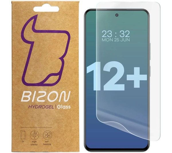 Bizon na ekran Hydrogel Front do Realme 12+ 5G 2 sztuki