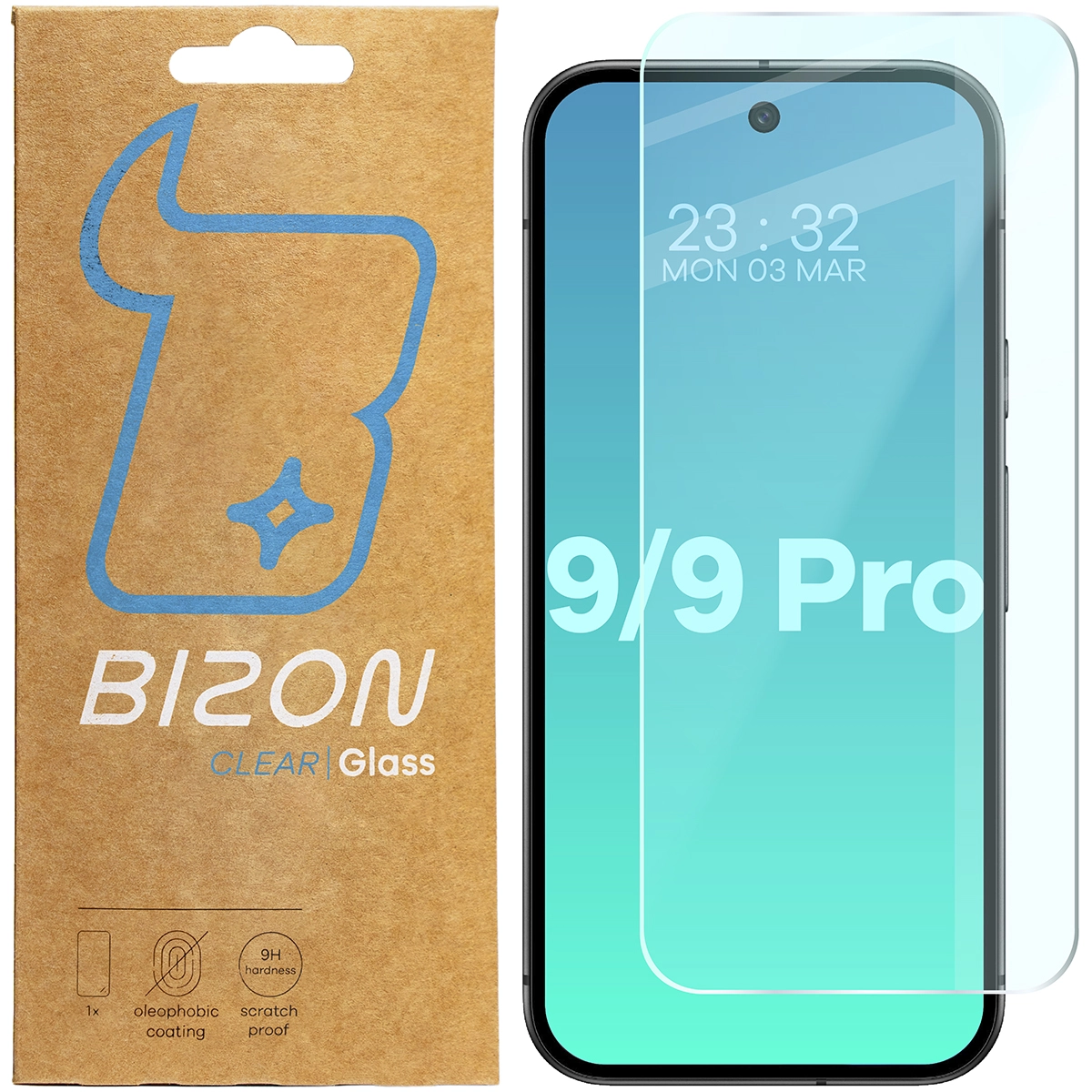 Szkło hartowane Bizon Clear 2 do Google Pixel 9/9 Pro